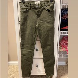 Current/Elliott Jeans with raw hem. size 28.